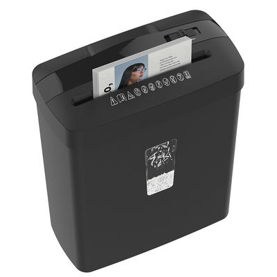 220mm garganta máquina trituradora de papel comercial com 13L Bin triturado 6 folhas A4