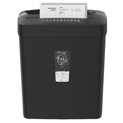 OEM ODM 6 folhas A4 máquina trituradora de papel de corte cruzado C220P-6 com 13L Bin
