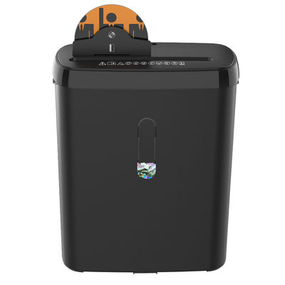 Mini máquina de trituração escritório casa 8 folhas A4 tira cortar cartão de papel Cd triturador com 11L Bin SD108P