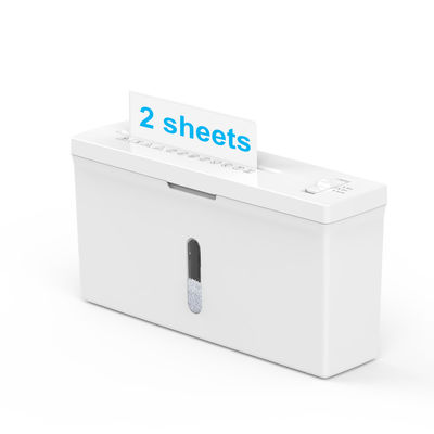 P-5 Novo Produto Lançado Mini Desktop Shredder de Papel Para 2 Folhas de Papel A4 CS201C