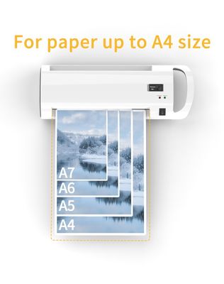 CL806 Laminador laminador de 80-125 micrões a4 mini folha de papel Máquina de laminação de bolsas para escritório
