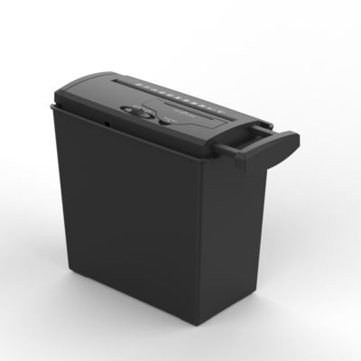 SD105P 5 folhas de corte em tiras cartão de crédito comercial CD triturador de papel com 10L cesta para escritório em casa