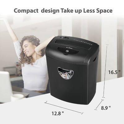 Máquina de trituração de papel doméstico pesado 21Litros Baixo ruído cd218p-10 com trituração de CD função de cartão de crédito