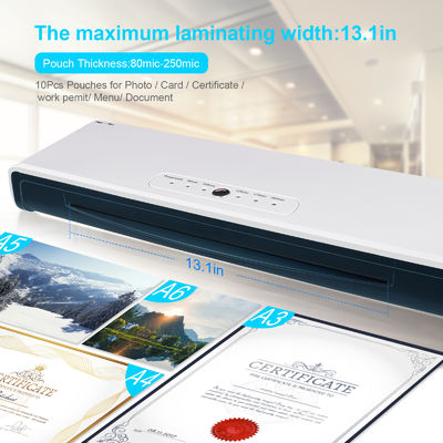 4 Máquina de laminação comercial de rolos
