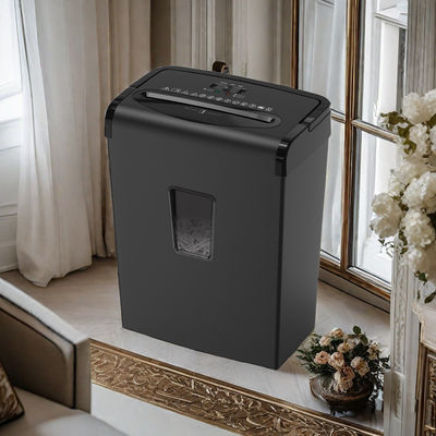 Paragem de sobreaquecimento 20L Capacidade do contentor de papel de escritório triturador com velocidade de 2,0m / min