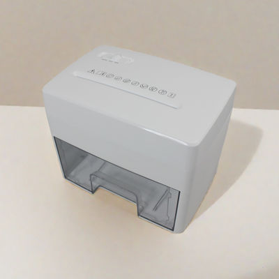 2x12mm Triturador de papel micro-cortado de tamanho triturado com parada de superaquecimento