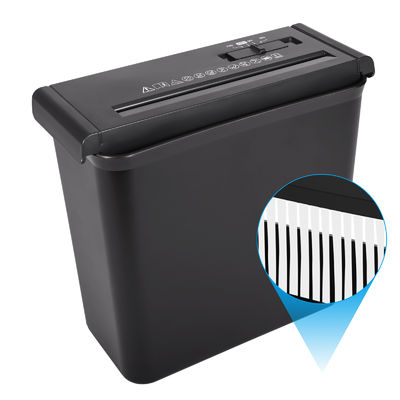 10L 5 folhas Triturador de papel de corte em tiras Máquina de trituração de documentos CS522S Triturador de escritório doméstico