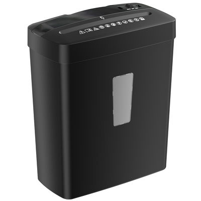 Máquina de trituração de papel de corte transversal de 13L para escritório C220P eletrônica de 6 folhas triturador de papel A4