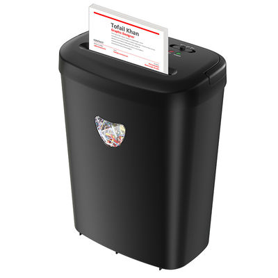 2m/min Velocidade de corte cruzado 12 folhas Commercial Office Paper Shredder 25L High Security CD228P