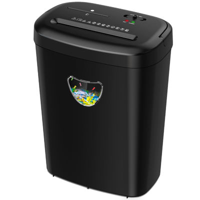 12 folhas CD228P Triturador de papel pesado para escritório em casa com lata de lixo de 25L