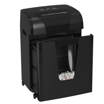 C261P-10 Máquina de trituração de papel de 10 folhas pesada máquinas trituradoras com cesto de lixo de 20L