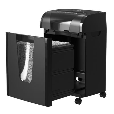 P-5 20L Bin C261P-10 Micro Corte Papel Shredder para cartão de crédito 10 folhas de papel A4 com grampos