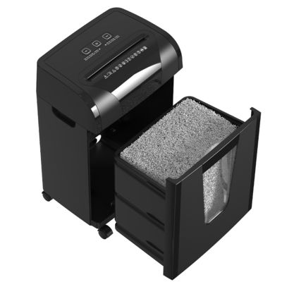 C261P 10 Micro-corte de folhas de papel triturador de papel para escritório interno Usar máquina trituradora 20 Litro Bin