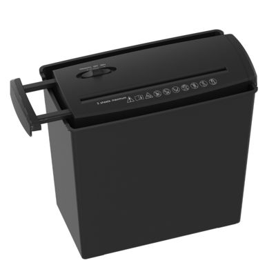 5 folhas de tira cortada S606B Portagem de Pequeno mini papel triturador de papel destruir máquina com 10L Bin