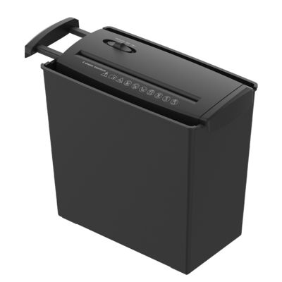 220 mm Largura de trabalho S606B 10L Mini triturador de papel de corte de tira para uso doméstico 5 folhas