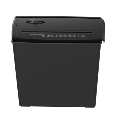 mini tamanho S606B bin triturador de plástico escritório em casa 5 folhas A4 máquina trituradora de papel de corte de tira