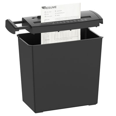 5 folhas A4 mini máquina trituradora de papel para uso doméstico e de escritório com 10L Bin S606B