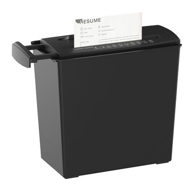 S606b 220mm Largura da garganta Triturador de papel de tira cortada com 2,64 galões Capacidade de 5 folhas máquina trituradora A4