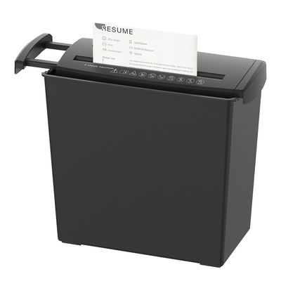 10L Basket Bin 5 folhas A4 mini Strip Cut Paper Shredder com Auto / Off / Rev Features para uso em casa escritório
