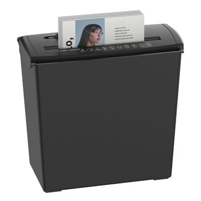 Máquina de trituração de papel de corte em mini-bandas de 10L para uso doméstico e de escritório S606B 5 folhas A4