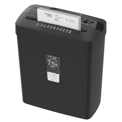 C220P-6 Mini Shredder máquina de papel trabalho para casa 6 folhas de corte cruzado Shredder de papel 13L