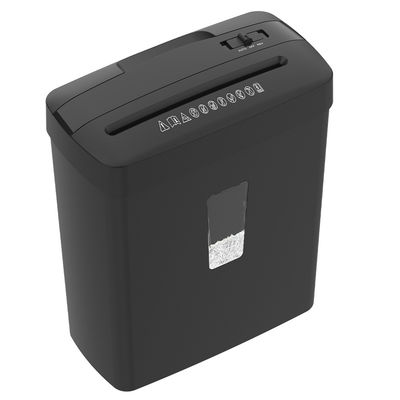 Máquina de trituração de papel de 68dB para escritório, casa, CD triturado de corte cruzado Cartão de crédito CD222P-8