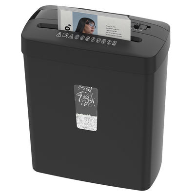Máquina de trituração de papel Mini C220P 6 folhas A4 corte cruzado 13L