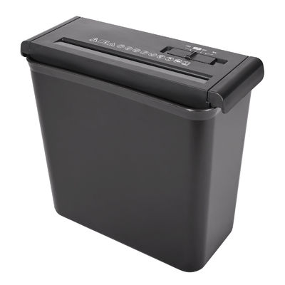 Máquina de trituração de papel de 5 folhas de 10 litros, para escritório e para casa, 7mm CS522S