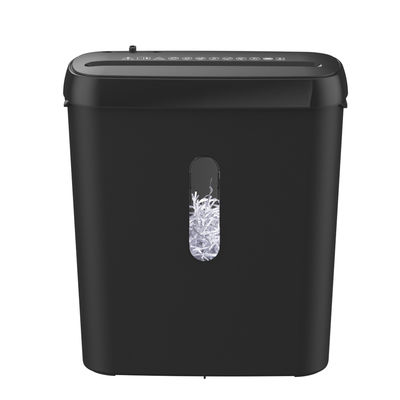 Mini pequeno escritório em casa 5 folhas máquina trituradora de papel elétrico S616B com 8L Bin