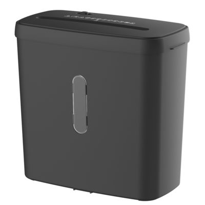 Documentos elétricos de corte cruzado máquina de destruição de papel C502P 6 folhas triturador de cartão de crédito com 11L mini cesto