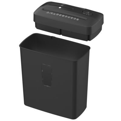 CD Cartão de crédito 5 folhas A4 máquina trituradora de papel elétrico com 13L cesta de lixo Bin CD220P