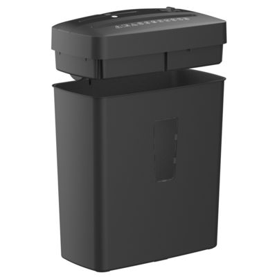 CD Cartão de crédito 5 folhas A4 máquina trituradora de papel elétrico com 13L cesta de lixo Bin CD220P