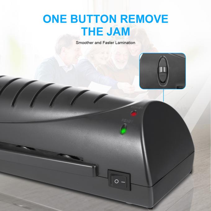 Máquina de laminação térmica a 3 para papel de documentos à prova de engarrafamento foto LM2017 4