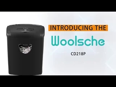 CD218P-10 Máquina de trituração de papel de alta segurança P-4 Nível 10, com janela para uso em casa e escritório