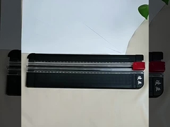 TR401 Wave Blade Style Heavy Duty Guillotine Paper Cutter para escritório em casa 392*138*62mm