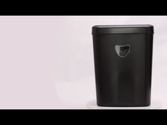 CD228P 12 folhas de corte transversal de papel de escritório comercial triturador de papel 25L alta segurança