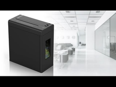 C516P 5 folhas Máquina trituradora de papel de alta segurança com 10L para escritório em casa