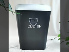 CD210P-12 Triturador de papel pesado para escritório com caixote de 25L