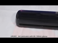 LM2001 A4 Máquina laminadora a quente automática para laminar papel fotográfico