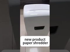 C360P-25 25 folhas A4 triturador de papel pesado branco com caixa de cesto 35L